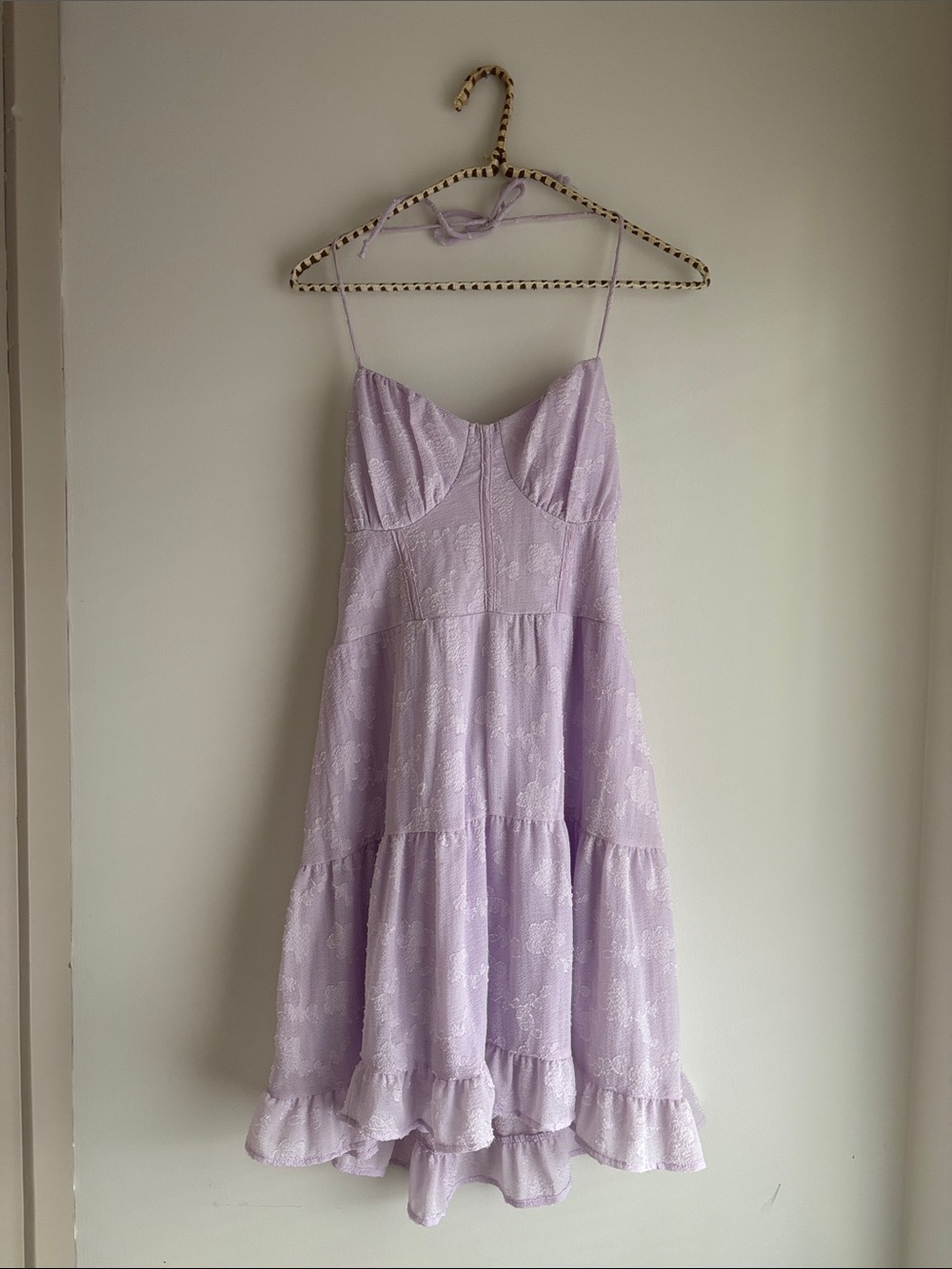 wild fable Lilac Lace Mini Dress